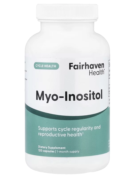 Мио-инозитол, Fairhaven Health, 120 капсул