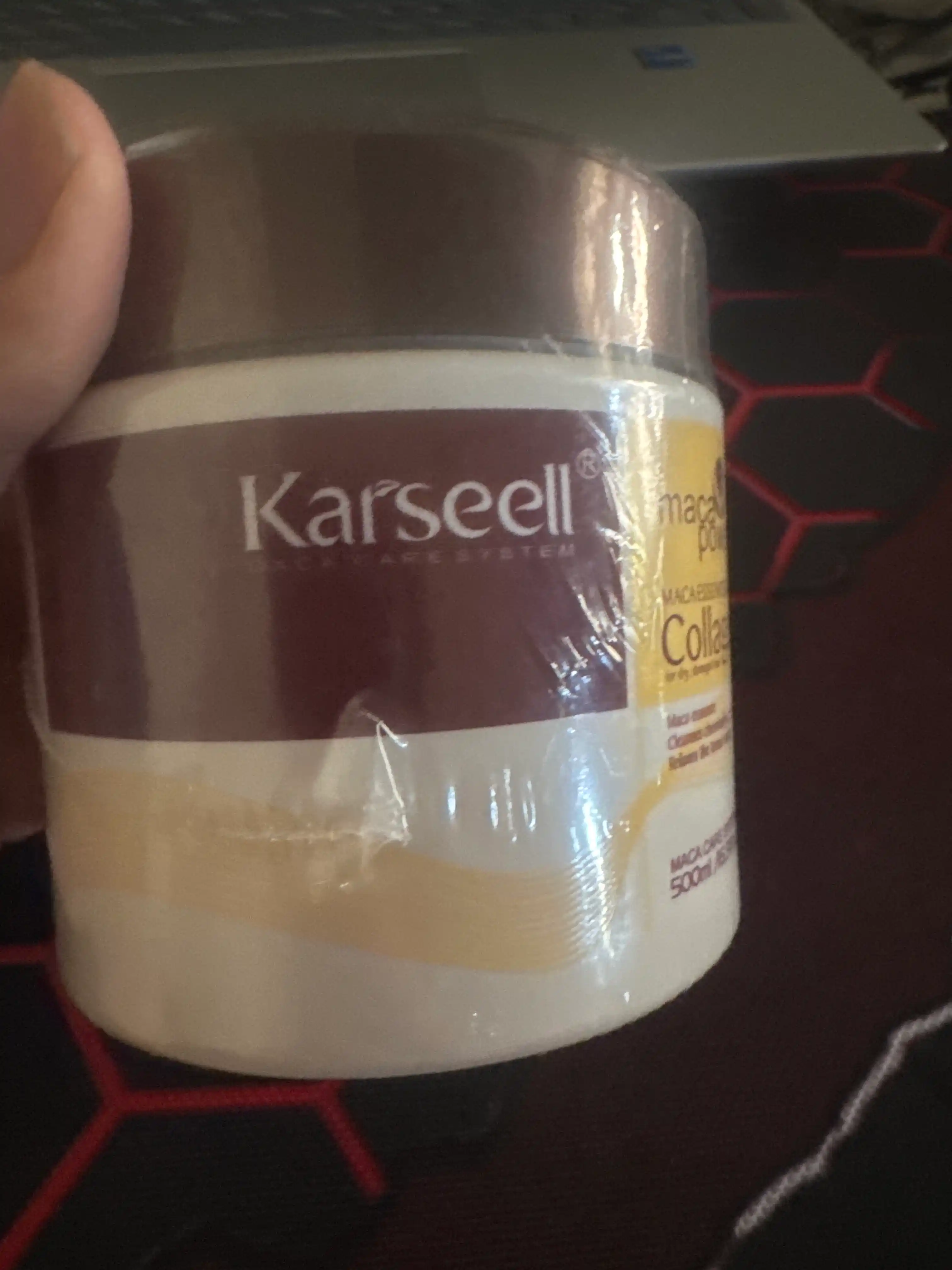 Маска для волос Karseell Collagen Hair Mask, для поврежденных волос, 500 мл