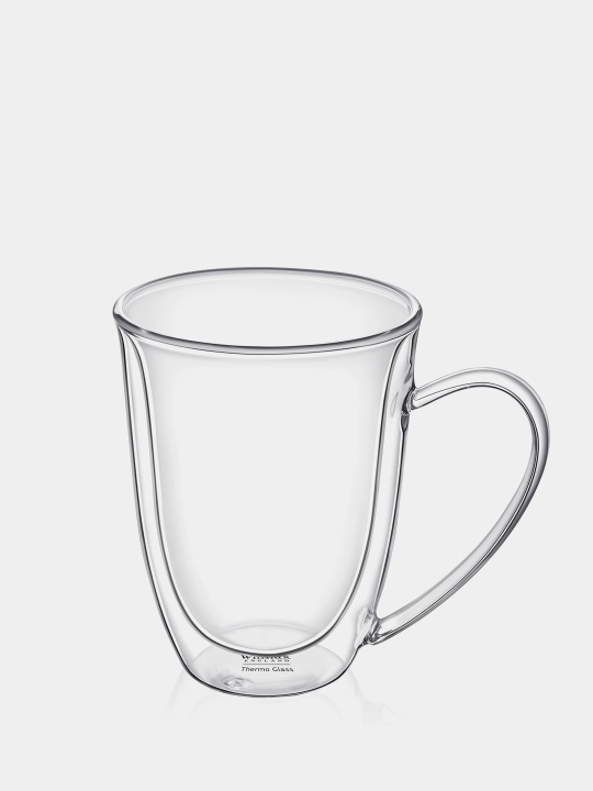 Ikki devorli krujka, 400 ml, WL-888727/A