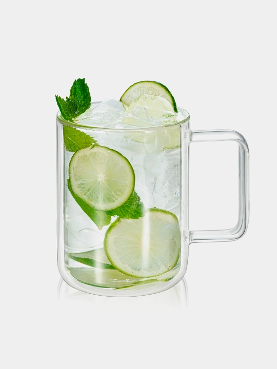 Ikki devorli krujka, 400 ml WL-888785/A