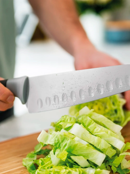 BergHOFF Leo Santoku Oshxona Pichogʻi, universal, zanglamaydigan poʻlat, 17 sm