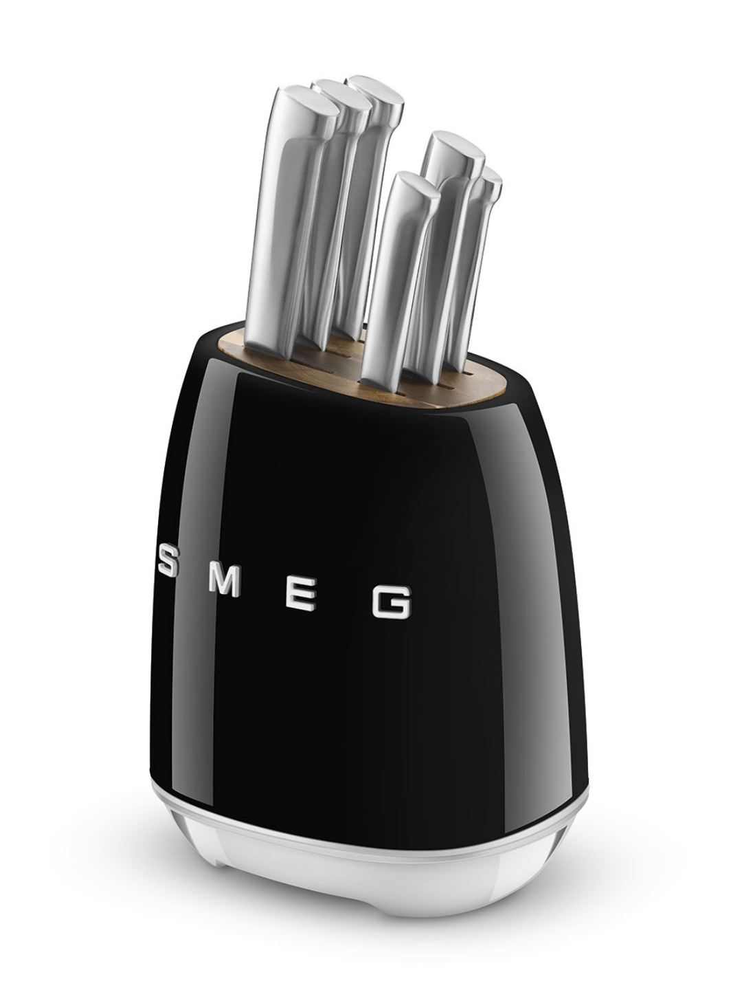 Набор кухонных ножей SMEG KBSF02BL