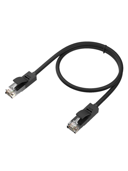 GCR патч-корд прямой LAN компьютерный кабель для интернета кат 5e RJ45 1 Гбит литой