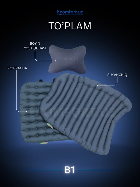 Avtomobillar uchun ortopedik qoplamalar, BELLIM, 3 tasi 1 da