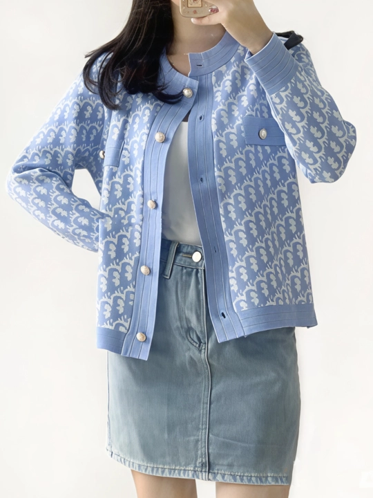 Ayollar uchun oversize kardigan, uzun trikotaj kofta, qishki, ONE SIZE (48–52)