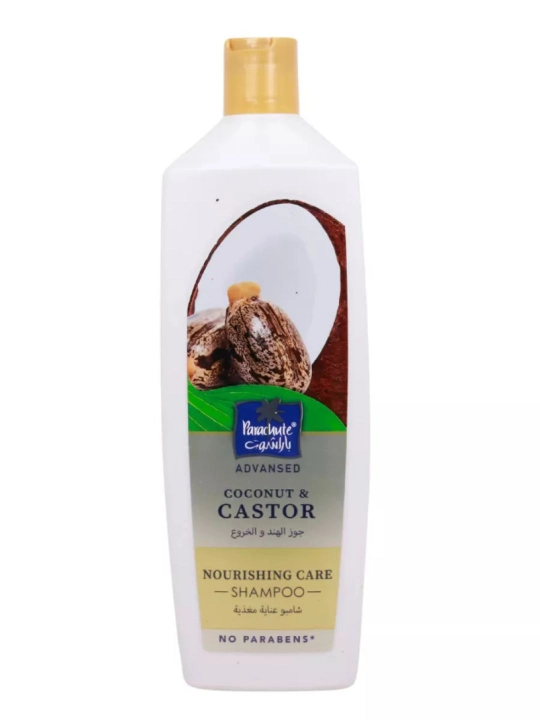 Шампунь с кокосом и касторовым маслом , Parachute Advansed Coconut & Castor Shampoo