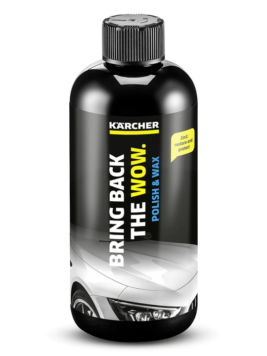 Karcher RM 660 0,5 л 6.296-108.0 – восковая полироль для авто блеска и защиты - 