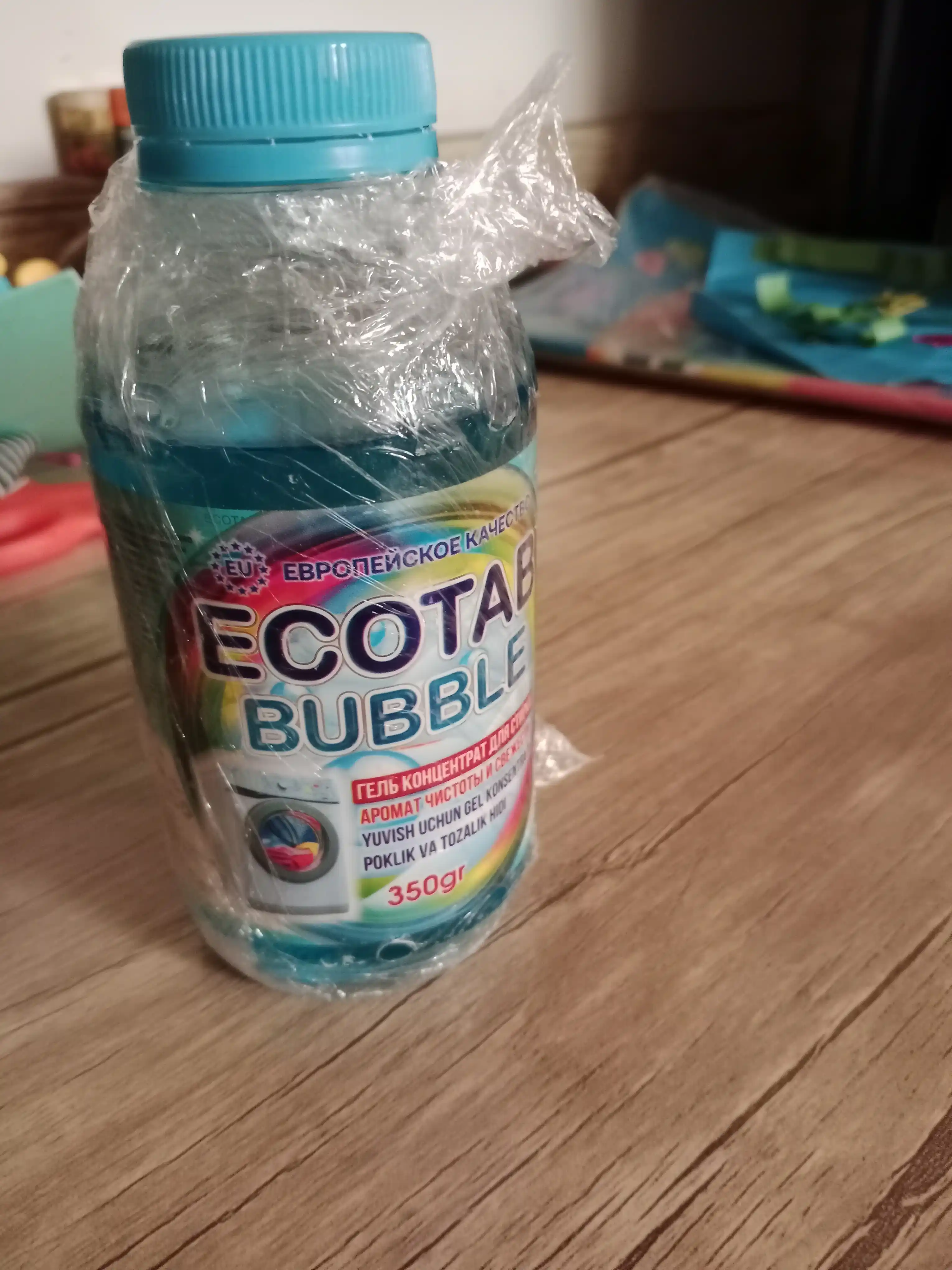 Yuvish uchun jel konsentrati ecotab, 350 gr