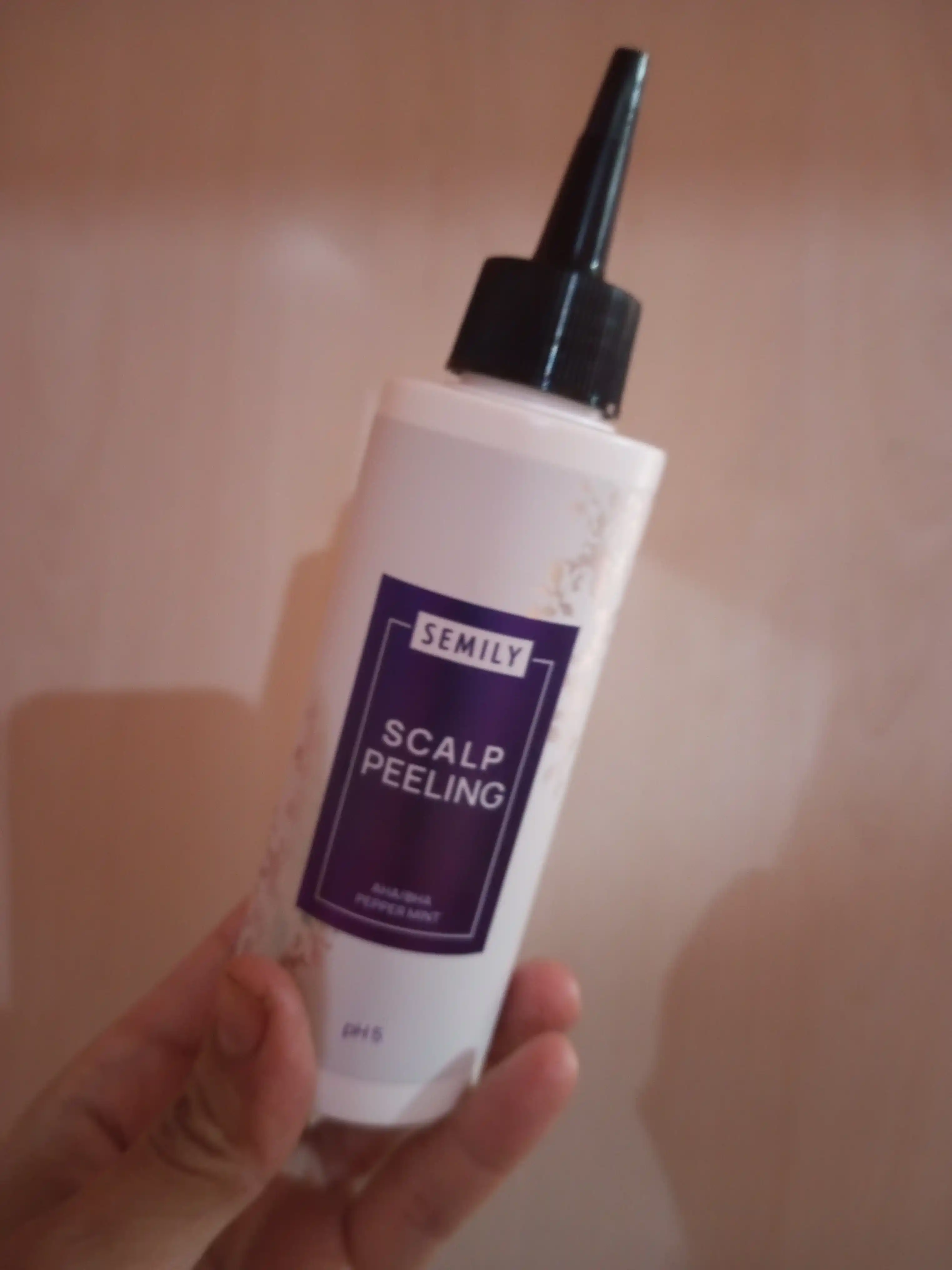 Soch uchun piling SEMILY Kepekka qarshi piling bosh koja uchun skrab, 150 ml