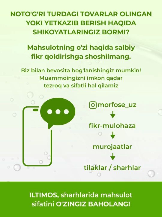 Профессиональный шампунь для волос Morfose — для всех типов волос