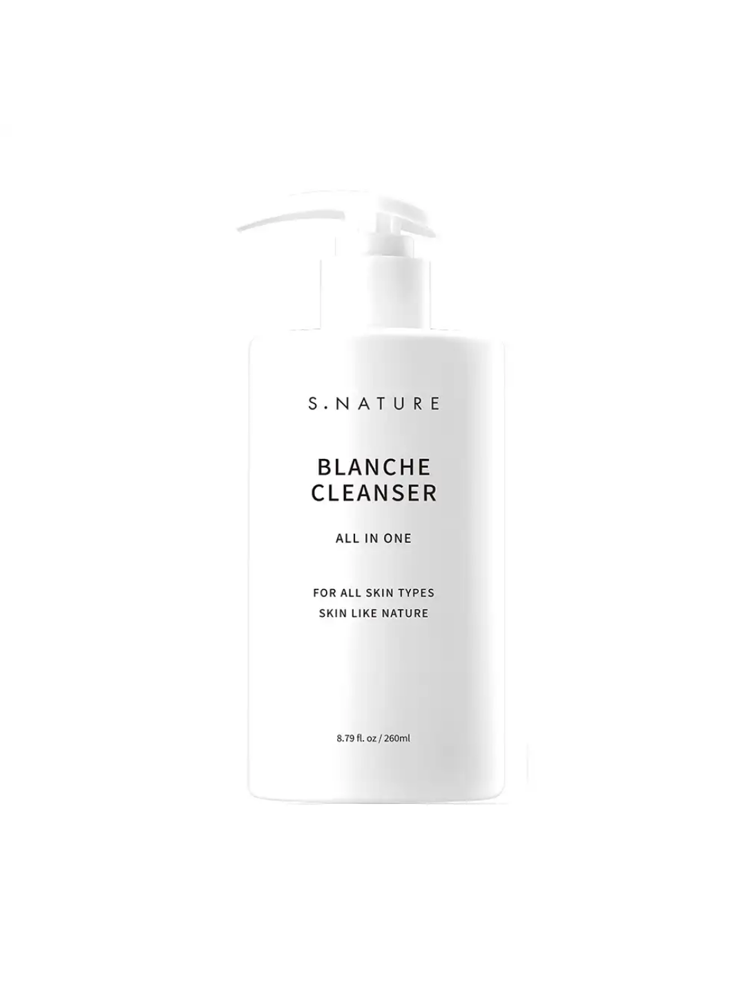 Очищающая пенка для умывания, S.Nature Blanche Cleanser, 260 мл