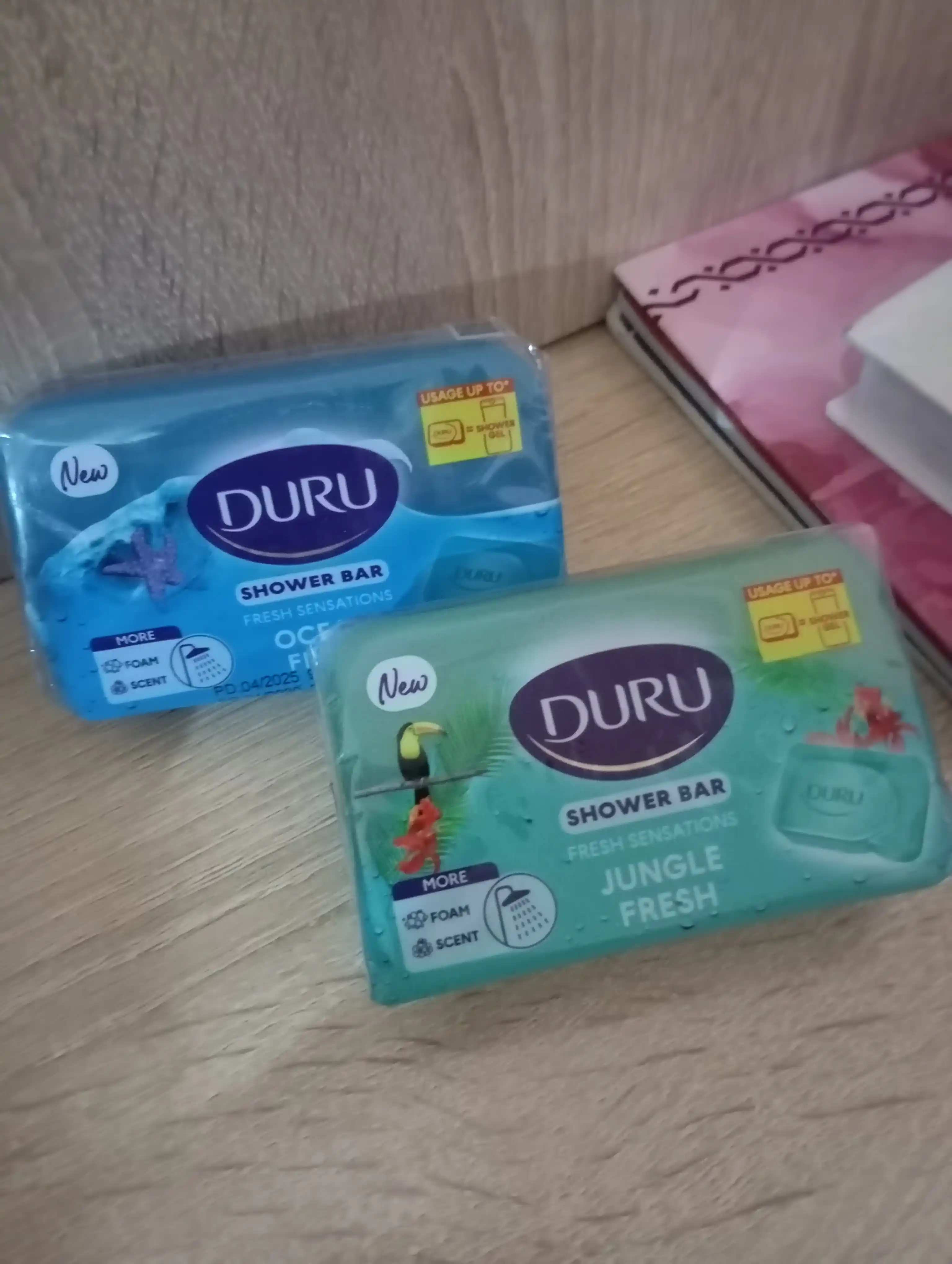 Dush uchun sovun Duru fresh sens, okean, 150 g