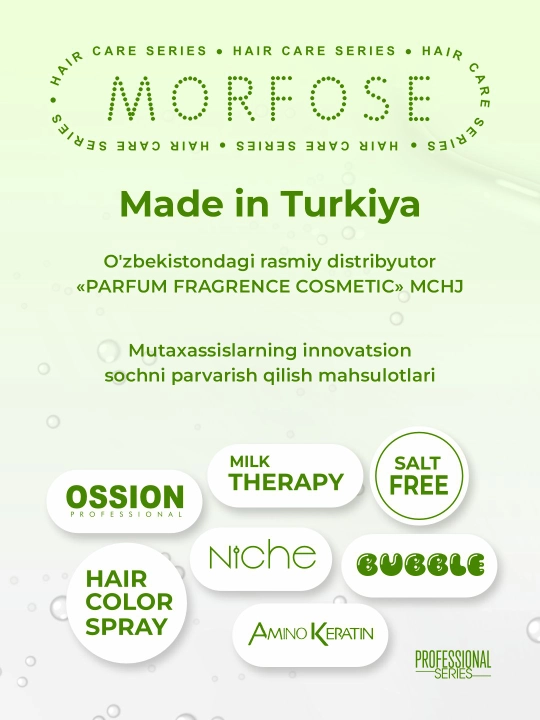 Спрей-кондиционер для волос Morfose, двухфазный, 400 мл