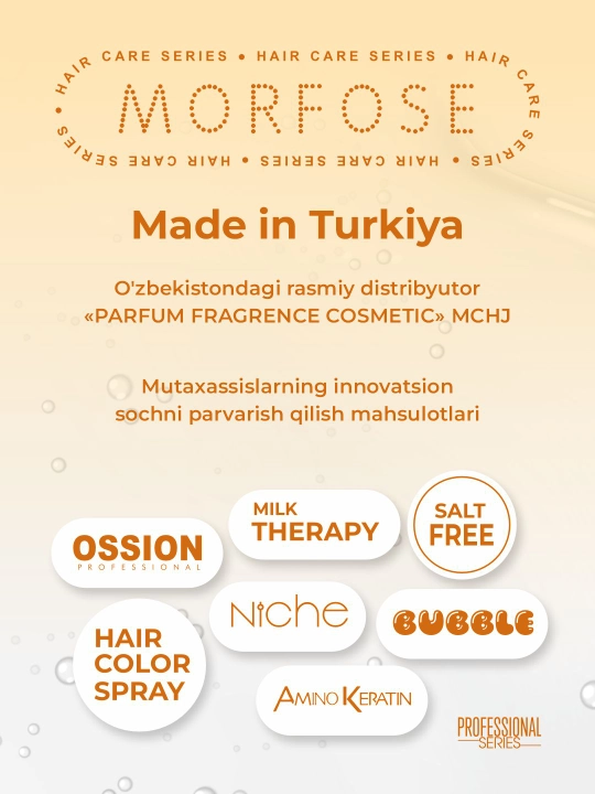 Спрей-кондиционер для волос Morfose, двухфазный, 400 мл