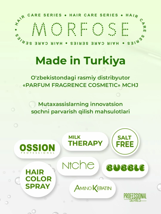 Спрей-кондиционер для волос Morfose, двухфазный, 400 мл
