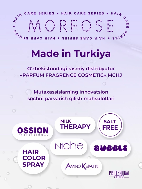 Спрей-кондиционер для волос Morfose, двухфазный, 400 мл