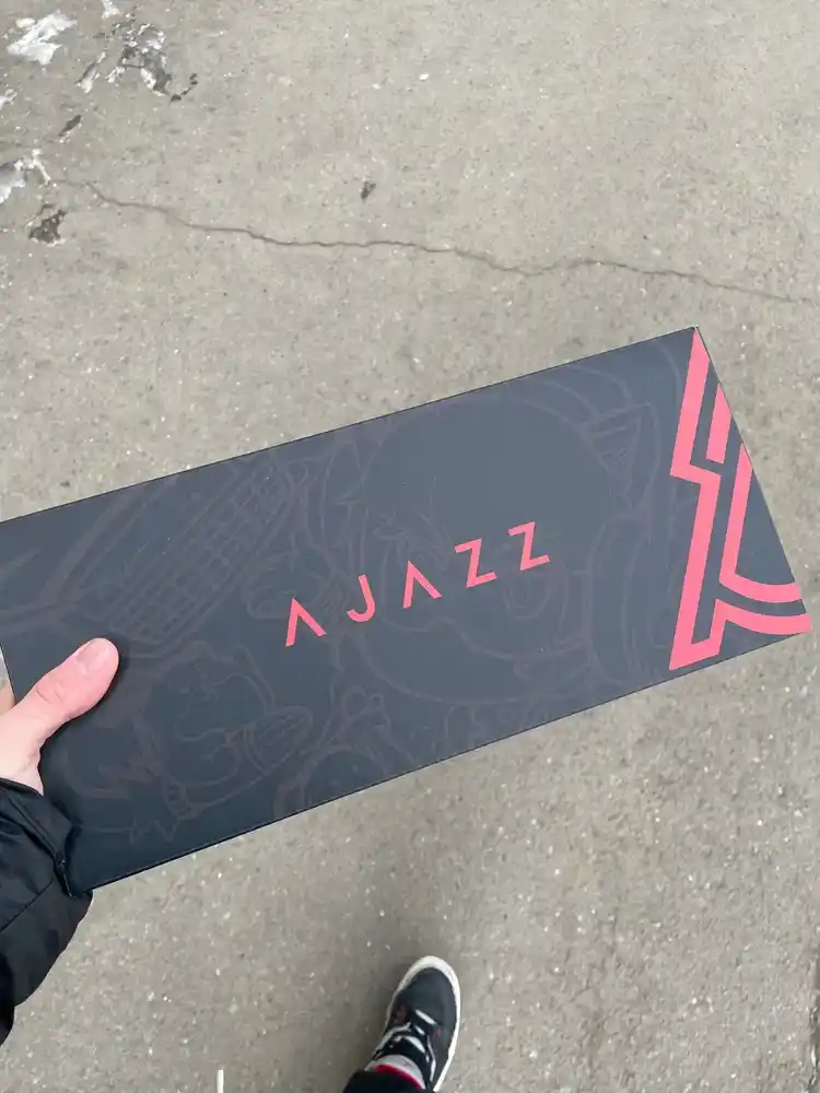 Mexanik klaviatura gaming uchun AJAZZ AK820, simli klavitura, yoritgichli