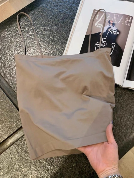 Ayollar uchun choksiz bralet topi - tasmali mayka, elastik va qulay