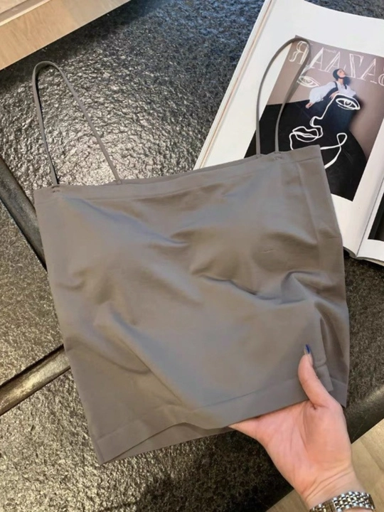 Ayollar uchun choksiz bralet topi - tasmali mayka, elastik va qulay