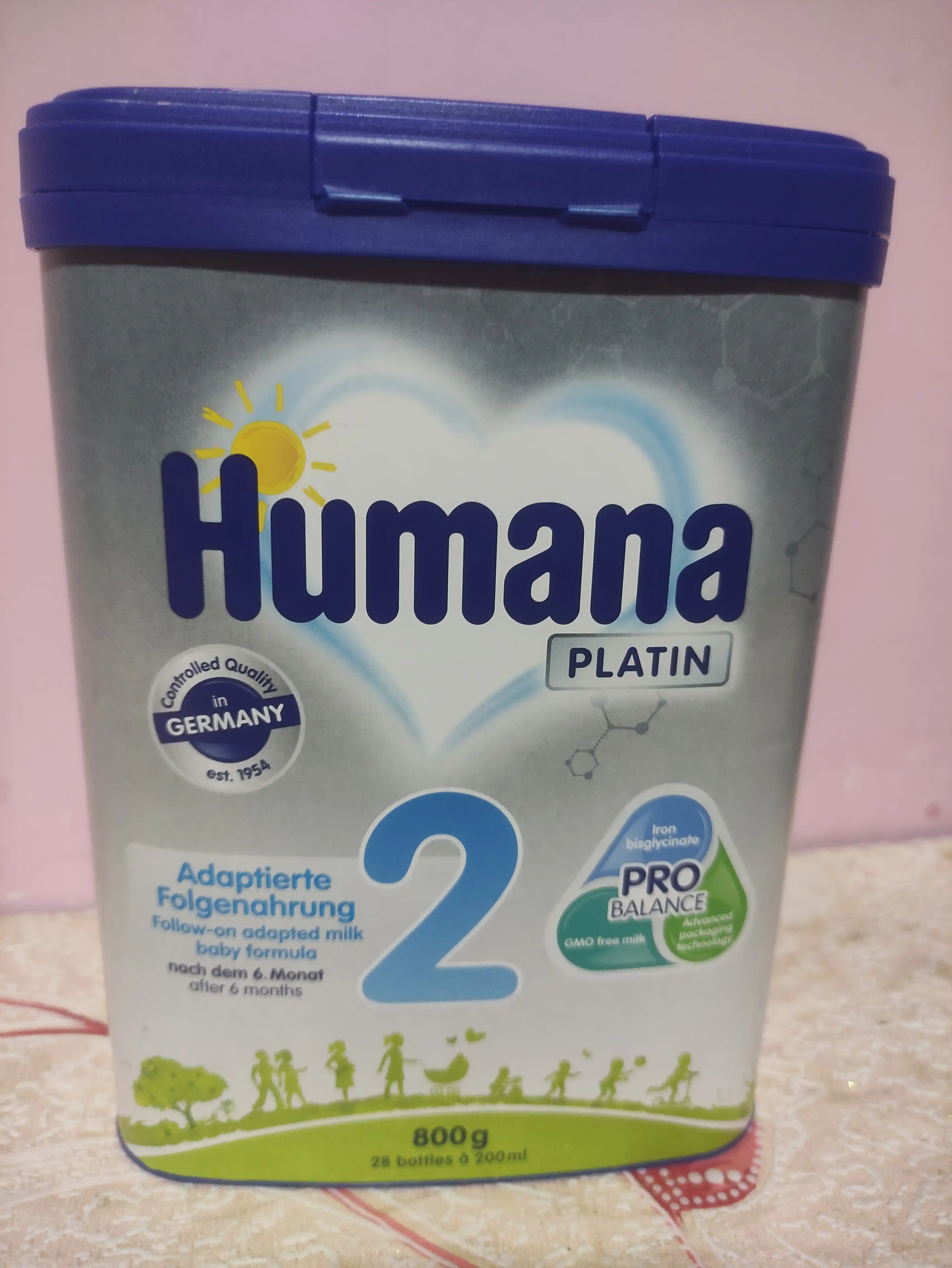 Смесь Humana Platin 2 MP, 800 г