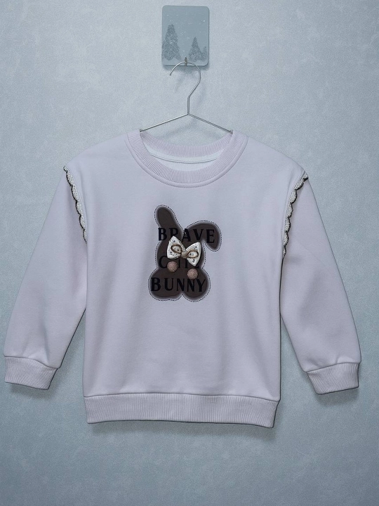 Детский свитшот "Brave Cute Bunny"