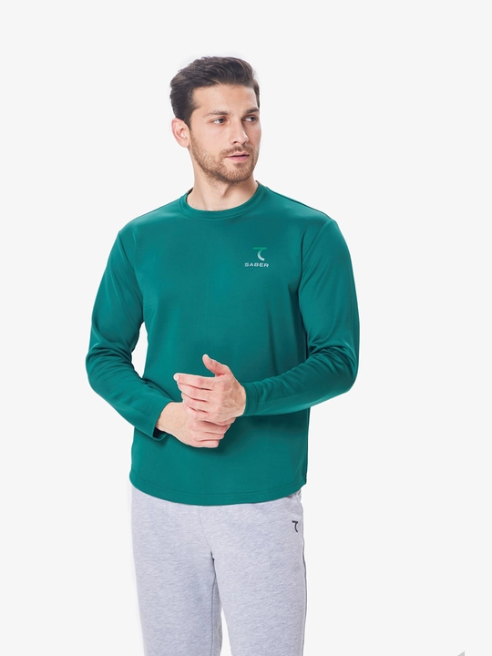 Мужской лонгслив 7SABER Active Fit спортивный с длинным рукавом