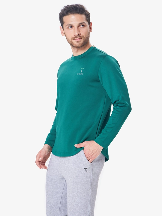 Мужской лонгслив 7SABER Active Fit спортивный с длинным рукавом