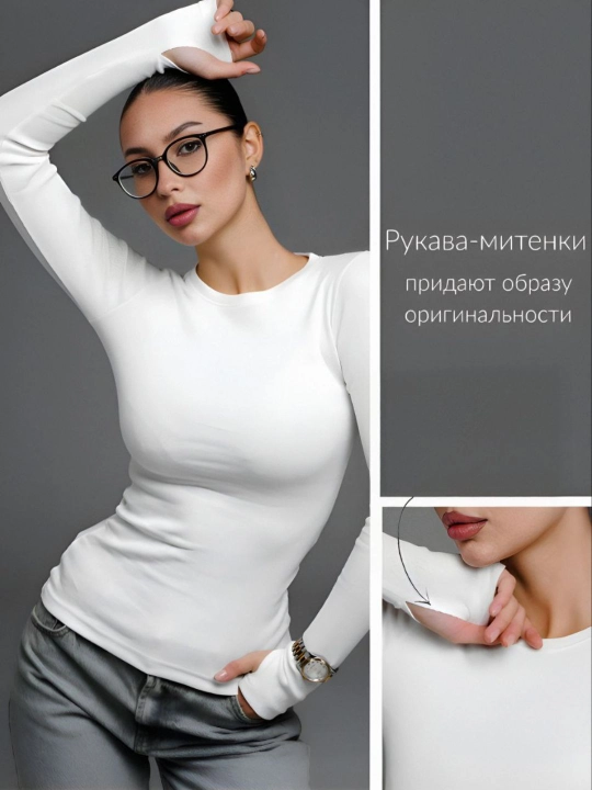 Krop top kofta, longsliv, uzun yengli, ayollar uchun, 95% xb
