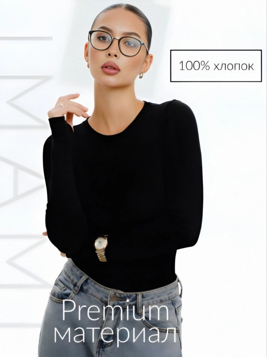 Krop top kofta, longsliv, uzun yengli, ayollar uchun, 95% xb