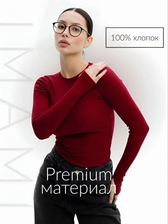 Krop top kofta, longsliv, uzun yengli, ayollar uchun, 95% xb