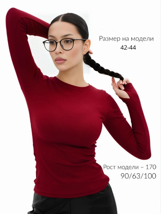 Krop top kofta, longsliv, uzun yengli, ayollar uchun, 95% xb