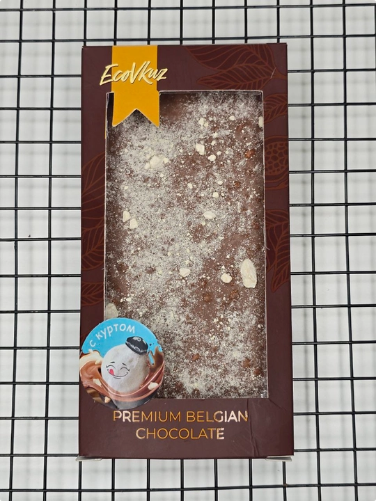 Qurt bilan Belgiya shokoladi