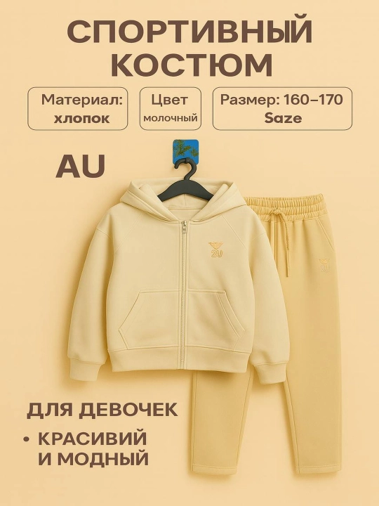 Спортивный костюм для девочек AU - 