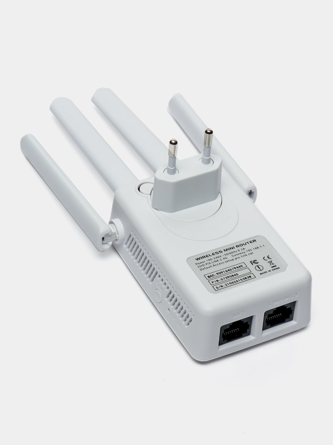Pix-Link WR09 усилитель Wi-Fi сигнала – 2.4 GHz, 300 Мбит/с