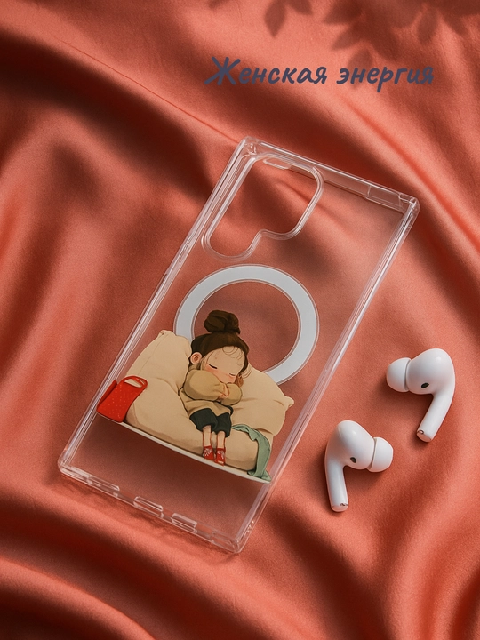 Qizlar va ayollar uchun g‘ilof Samsung Galaxy S25 Ultra, S24 Ultra, S23 Ultra, S22 Ultra