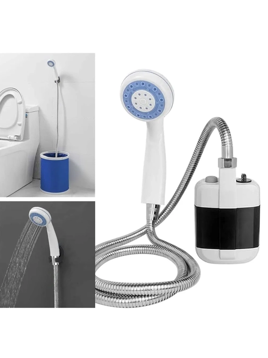 Ko‘chma elektr dush Outdoor Shower, 2200mAh, suv nasosi va ilgichli