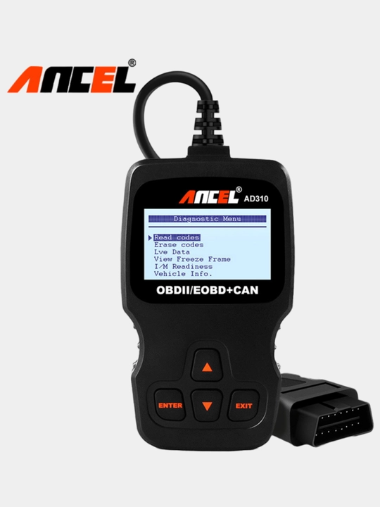 Ancel AD310 CAN OBD2 avtomobil dvigatel detektori