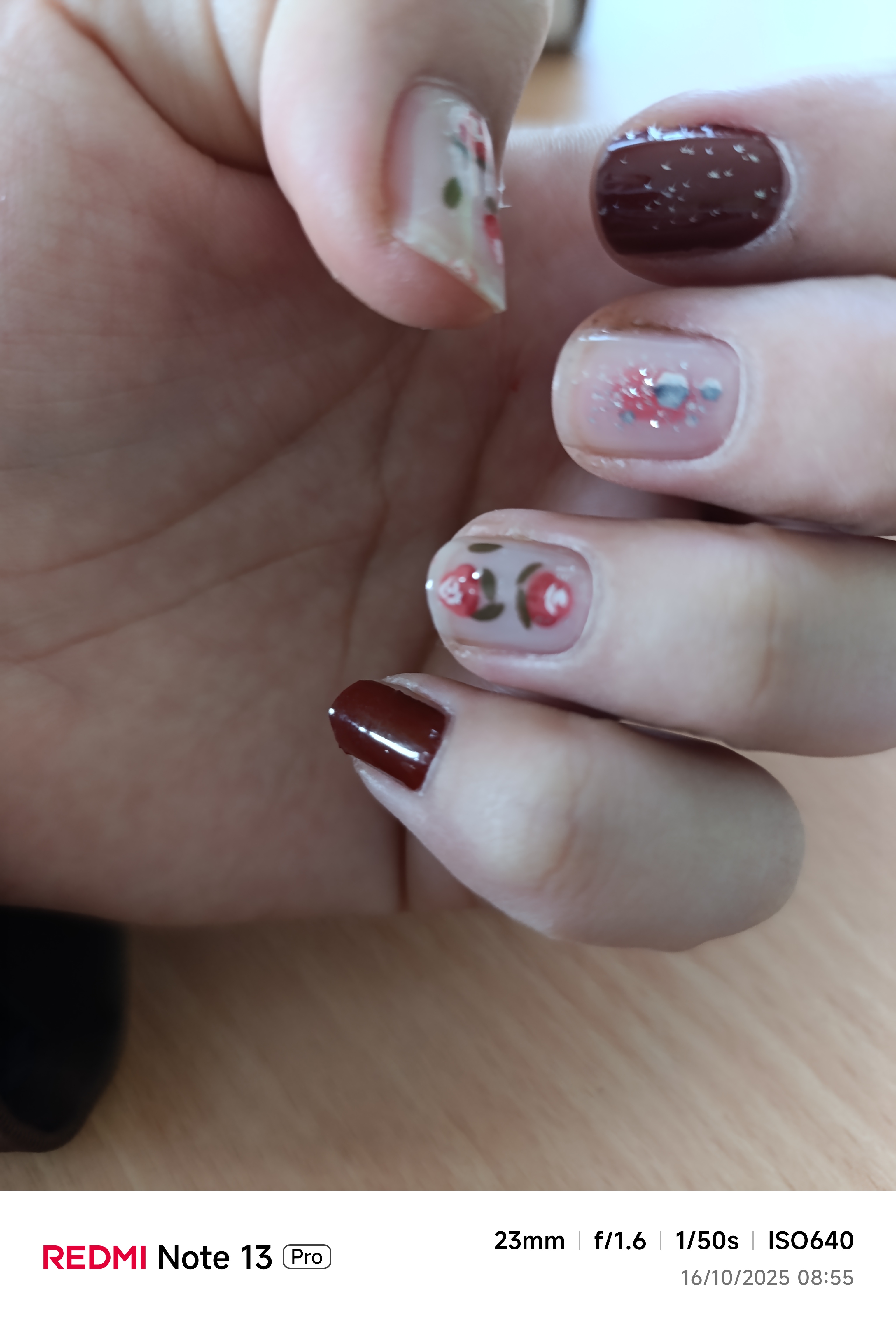 Накладные стикеры ногти с дизайном, 14 стикеров