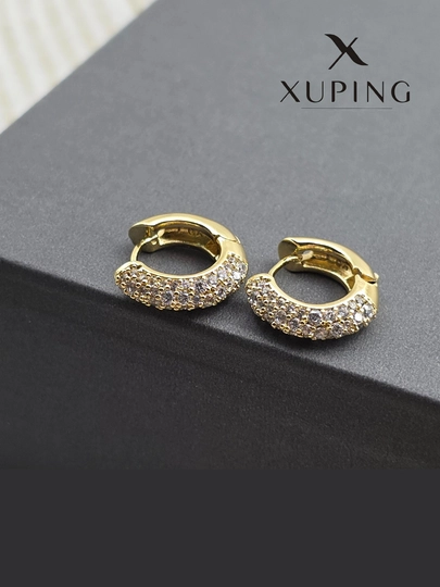 Серьги для девочек и женщин, Xuping — 1001PRT-XUPINGT-ЛИМОН