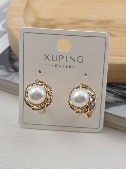 Серьги для девочек и женщин, Xuping — 1001PRT-XUPINGT-МАНГО