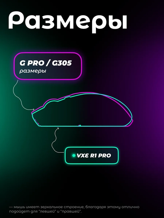 Simsiz o'yin sichqonchasi, VGN VXE R1 SE+