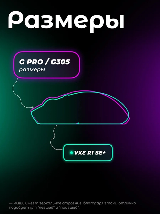 Simsiz o'yin sichqonchasi, VGN VXE R1 SE+