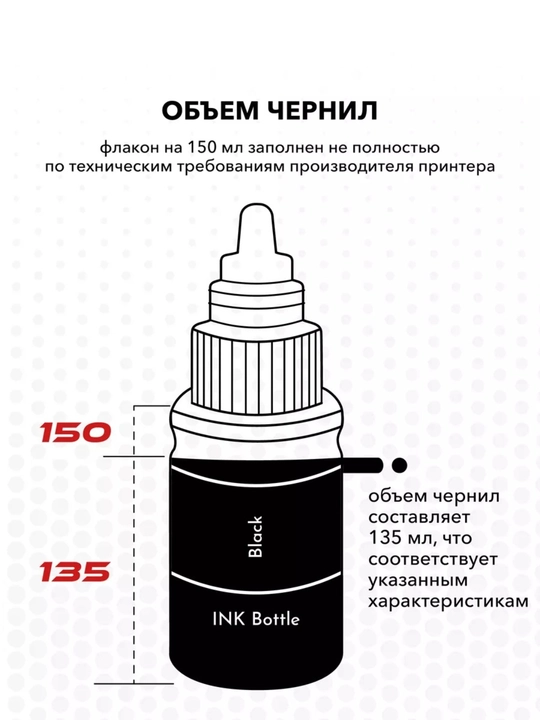 Чернила ReFill Ink GL-490, для Canon PIXMA, черный, желтый, голубой, пурпурный