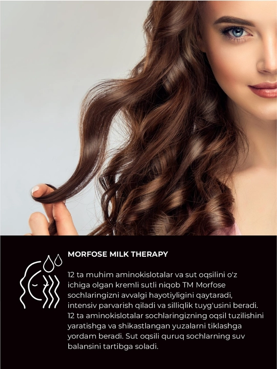 Профессиональная маска для волос Morfose Hair Mask, 500 мл