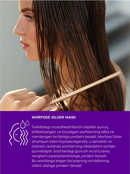 Профессиональная маска для волос Morfose Hair Mask, 500 мл