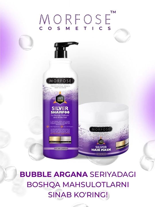 Профессиональная маска для волос Morfose Hair Mask, 500 мл