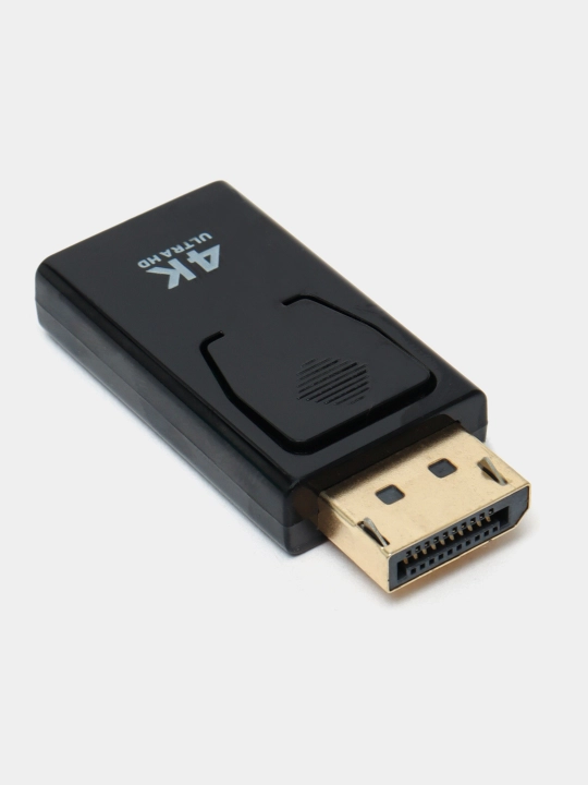 Adapter, konvertor DisplayPort - DisplayPort-HDMI-DP/HDMI HD 4K, kompyuter, TV, noutbuk