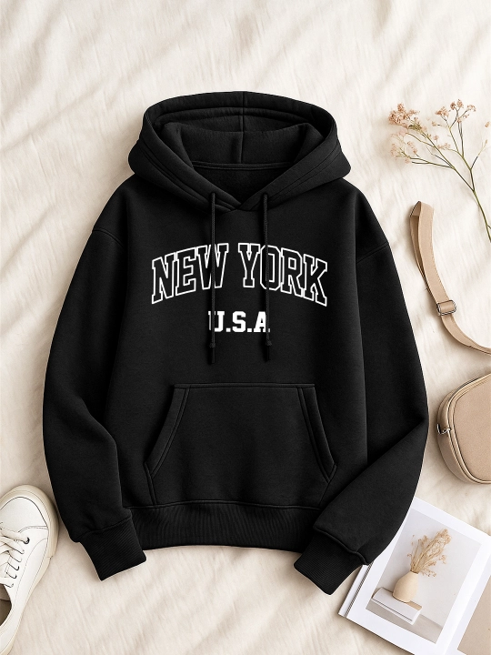 Hudi ayollar uchun, standart o'lchamda, 48-54 L, XL uchun mos keladi