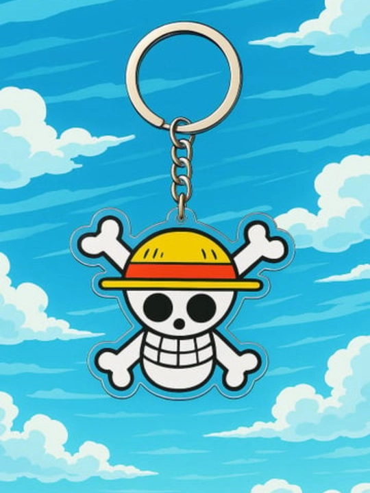 Luffy anime akril brelogi - 