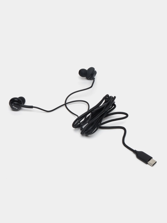 Type-C (USB-C) simli vakuumli quloqchin, mikrofonli garnitura